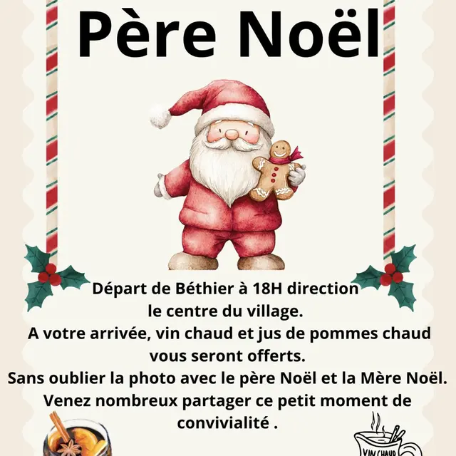 Tournée du Père Noël et de ses petits lutins_Saint-Nicolas-la-Chapelle