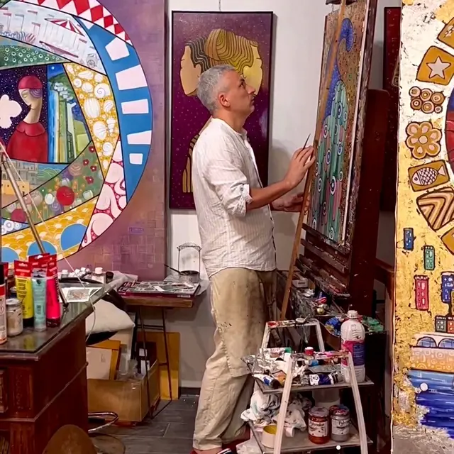 Artiste Peintre - Yuri Kutyur - Atelier d'Art_Menton