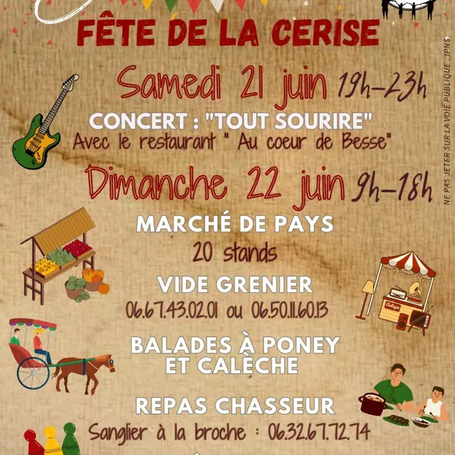 Fête de la cerise_Besse