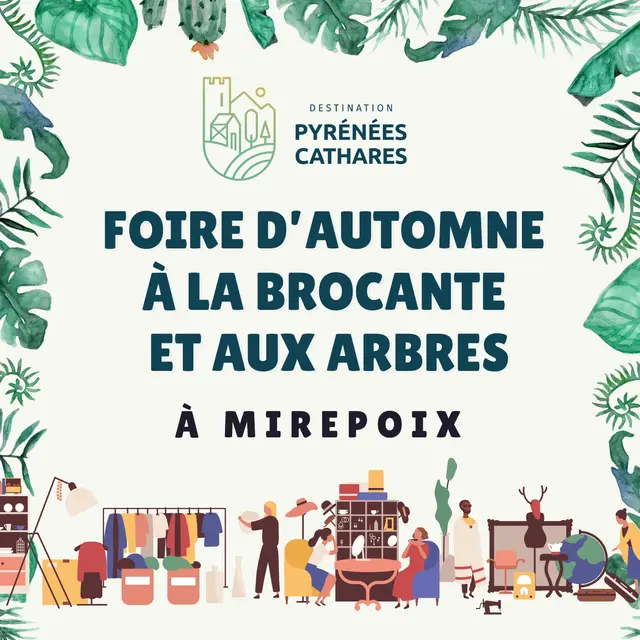 Foire d'automne à la brocante et aux Arbres_Mirepoix