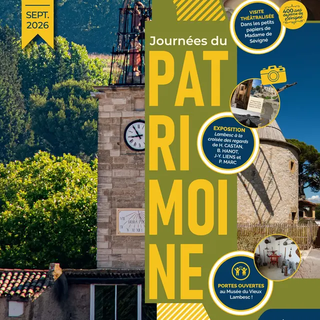 Journées du Patrimoine_Lambesc