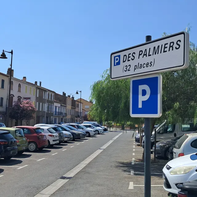 Parking des palmiers_Cogolin