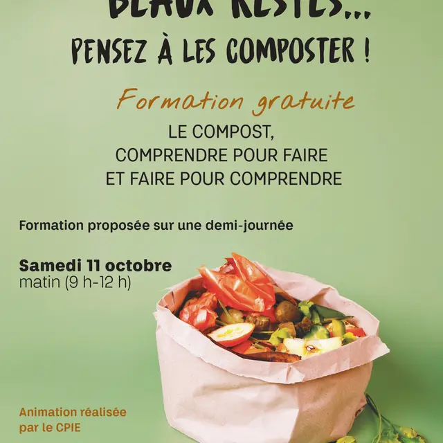 Vous avez de beau restes...pensez à les composter! Formation : Le composte, comprendre pour faire et faire pour comprendre_Arpajon-sur-Cère