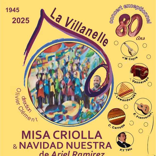 Affiche CONCERT MISA CRIOLLA