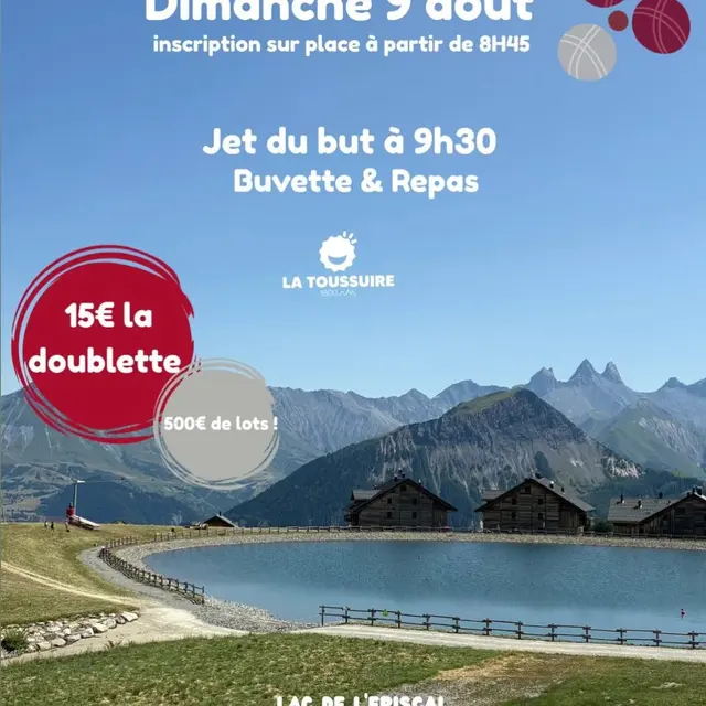 Concours de Pétanque - Chez Bib & Les Marmottes_La Toussuire
