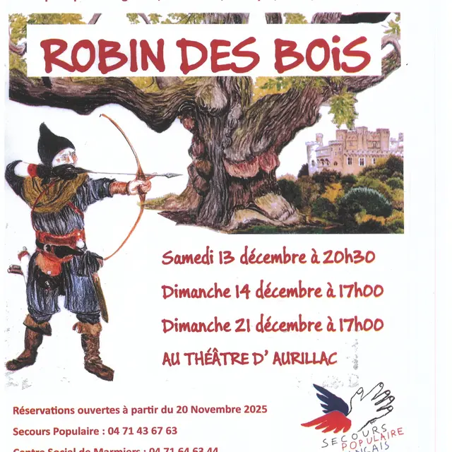 Spectacle Robin des Bois_Aurillac