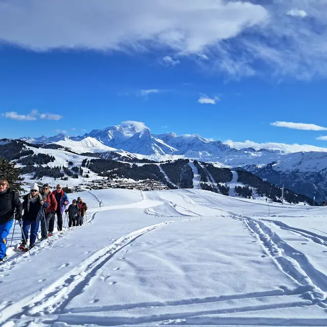 Randonnée raquettes à la journée depuis Les Saisies_Les Saisies