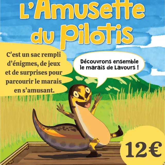 L'Amusette : jeu et parcours à énigmes de découverte du Marais de Lavours_Ceyzérieu