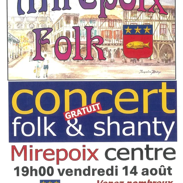 Concert des Shanty Men’s_Mirepoix