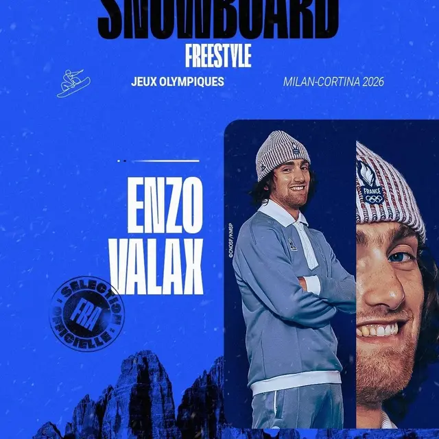 Enzo Valax en Big Air aux Jeux Olympiques Hiver_Ax-les-Thermes