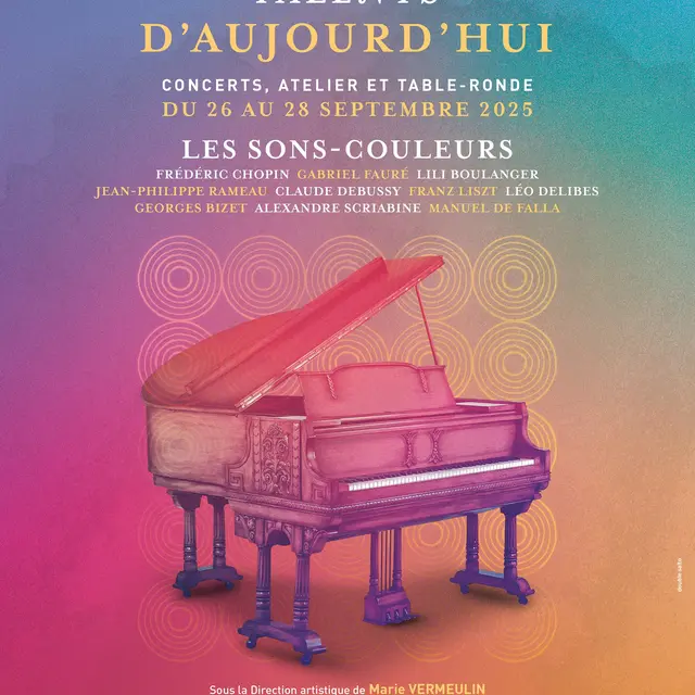 Festival Pianos d'Hier, Talents d'Aujourd'hui - Les Sons-Couleurs - Concerts et Master-classes_Sermentizon