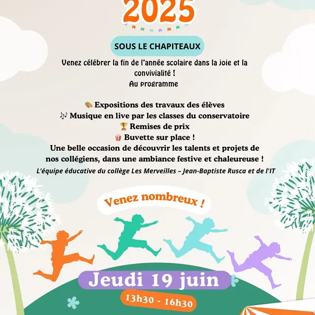Fête du collège 2025_Tende