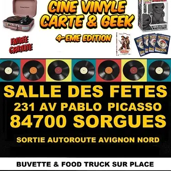 Salon - Ciné, Vinyle & BD_Sorgues