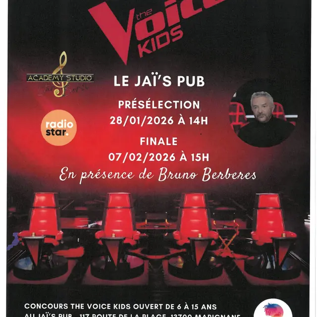 Présélection et finale de The Voice Kids au Jaï's Beach Pub