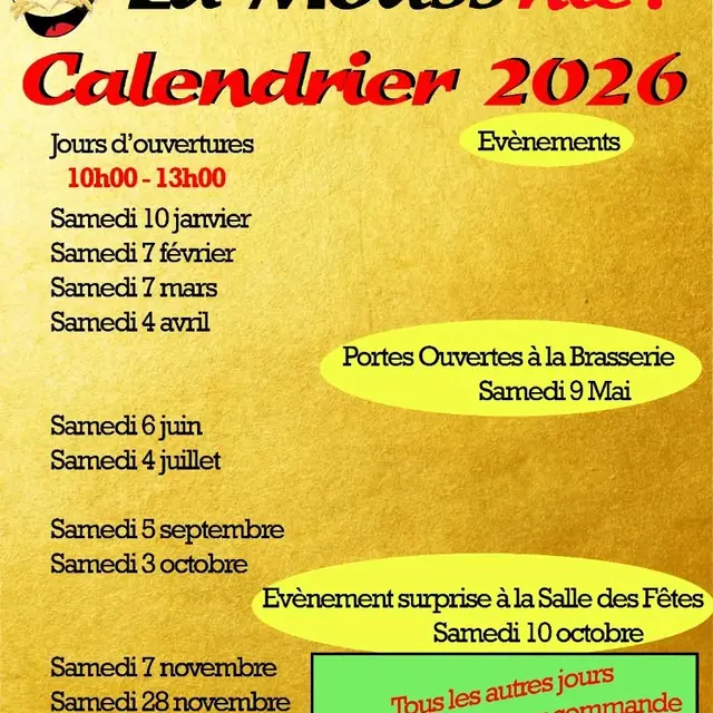 Affiche La Mouss'hic ! 2026