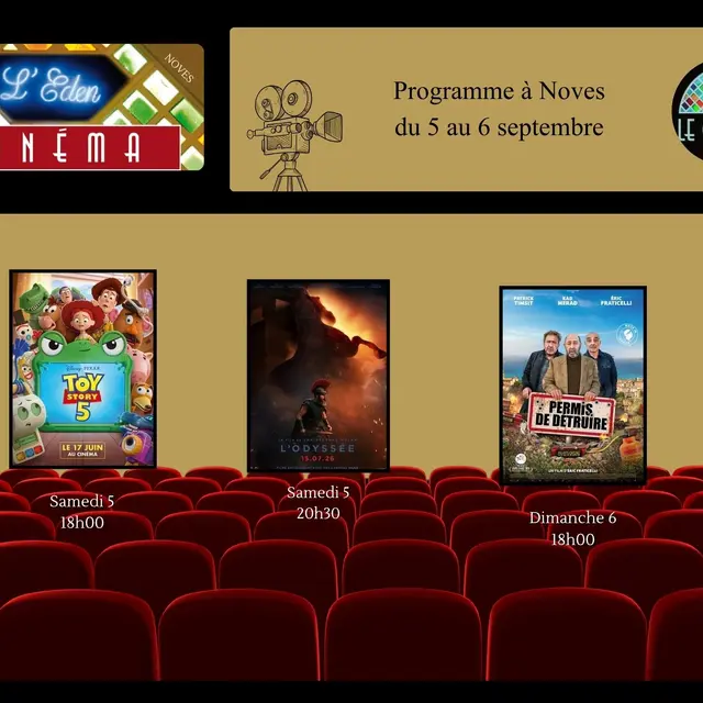 Programme Cinéma de L'Eden_Noves