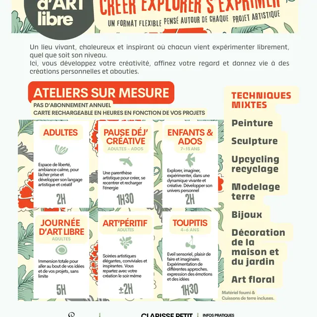 Cours adultes et enfants : les insolites de Cla_Trévoux