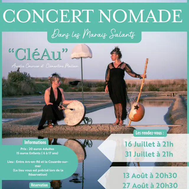 Affiche du concert nomade