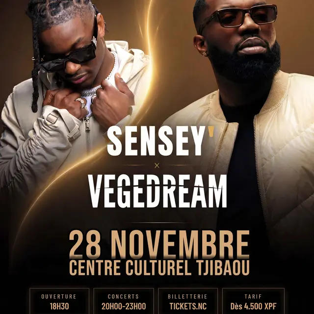 Concert SENSEY'x VEGEDREAM_Nouméa