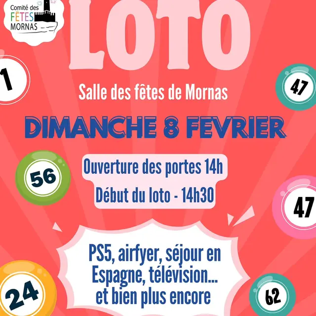 Loto du Comité des Fêtes_Mornas