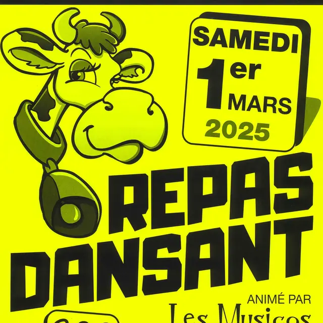 Repas dansant à l'Espace Grand-Bo