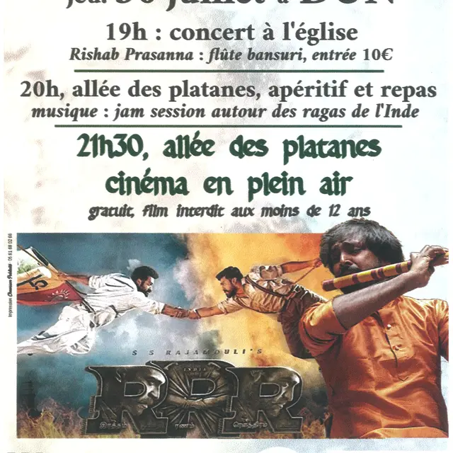 Concert / cinéma en plein air_Dun
