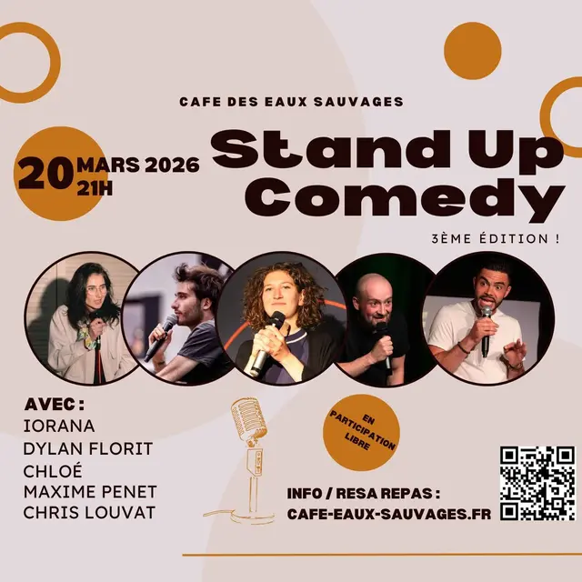 Affiche stand up comedy