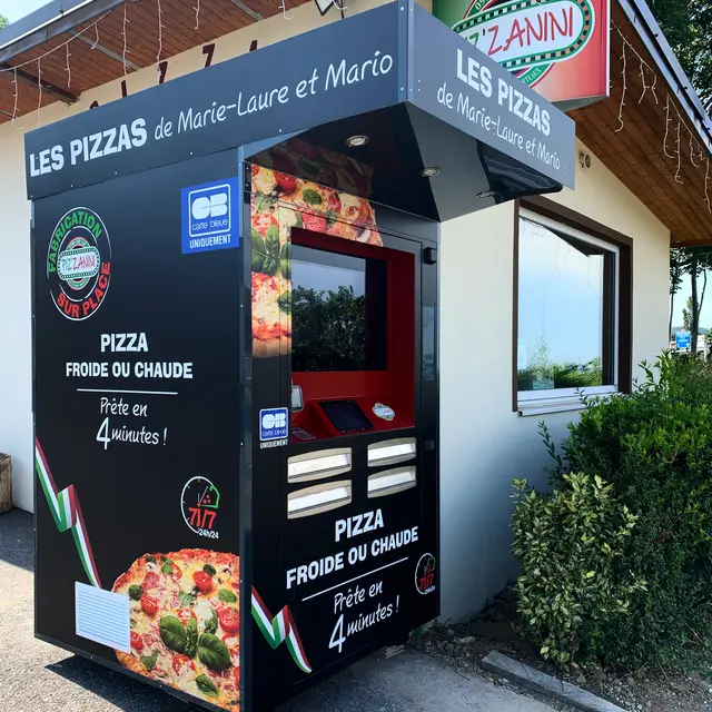 Distributeur pizzas