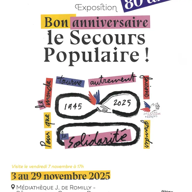 Bon anniversaire le secours Populaire !_Draguignan