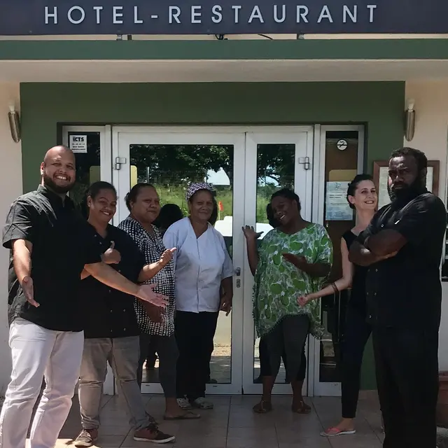 Equipe de l'hôtel Passiflore