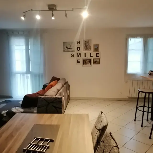 Depuis l'entrée