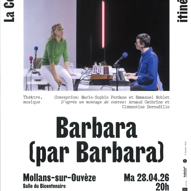 Théâtre : Barbara (par Barbara)_Mollans-sur-Ouvèze