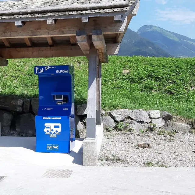 Borne de recharge air de camping car La Chapelle d'Abondance