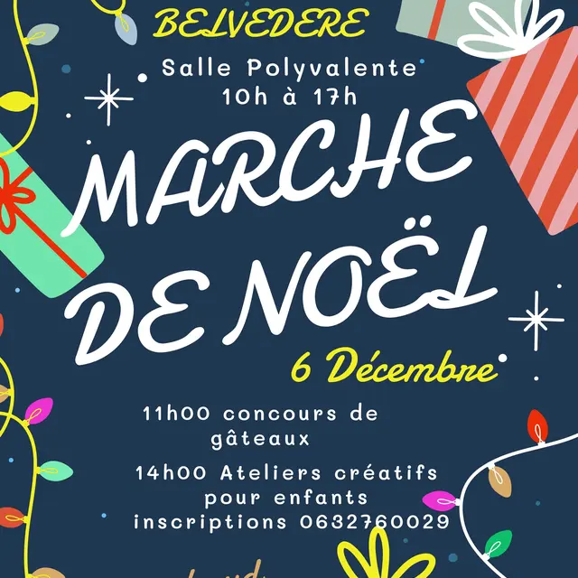 Marché de Noël_Belvédère