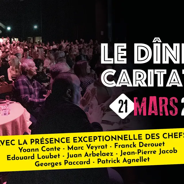 Glisse en Cœur, le dîner caritatif_Le Grand-Bornand
