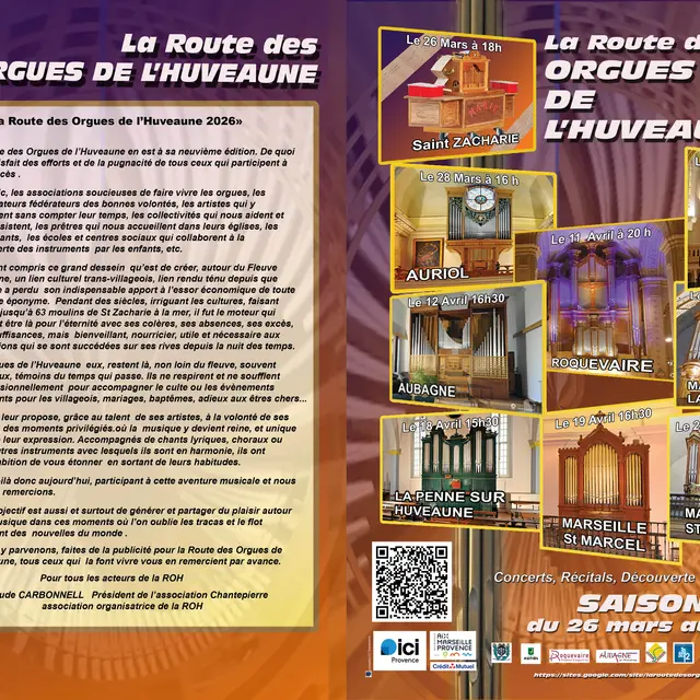 La route des orgues de l'Huveaune - concerts à Marseille_Marseille