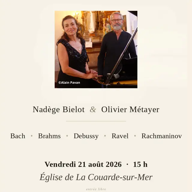 Festival Syrinx - Concert à quatre mains_La Couarde-sur-Mer