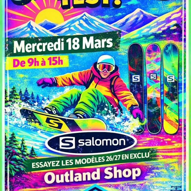 Snowboard test Salomon_Saint-Chaffrey
