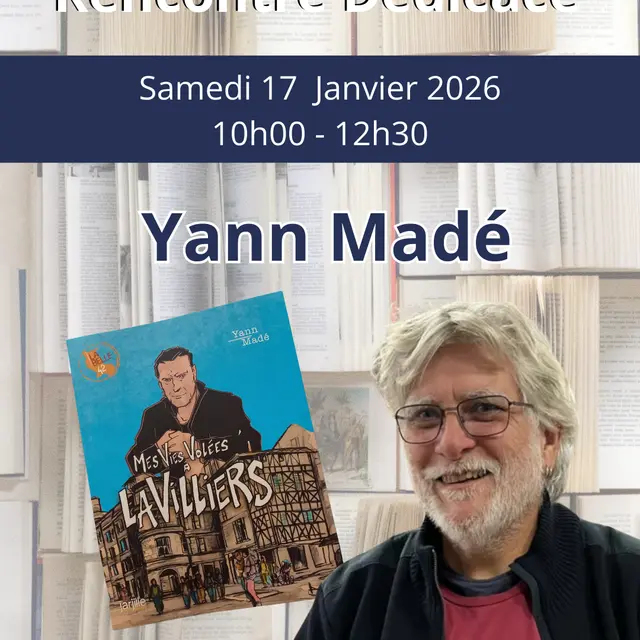 Rencontre dédicace : Yann Madé_Istres