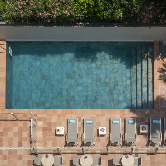 Terrasse de LE CETAI Cannes Beach Hôtel