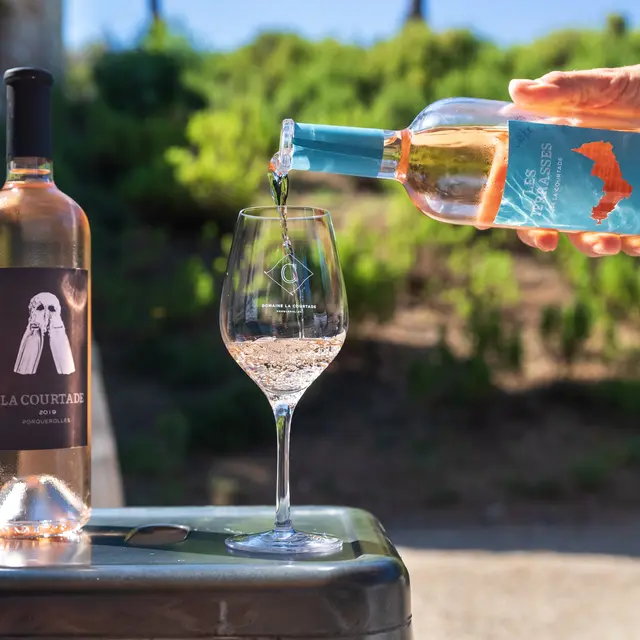 Degustation au domaine de la Courtade