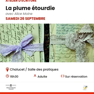 Atelier d' écriture La plume étourdie_Toulon