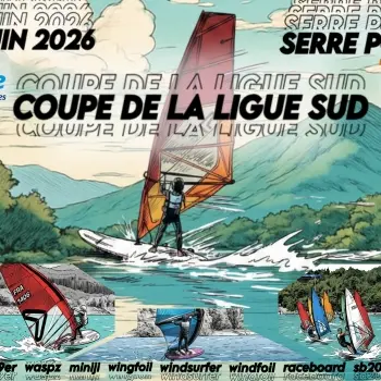 Affiche Coupe de la Ligue SUD FFVoile