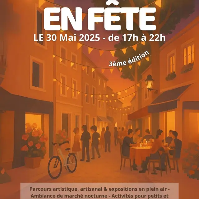 Rues L en fête - Commerçants Cours Taulignan et Rue Paul Buffaven_Vaison-la-Romaine