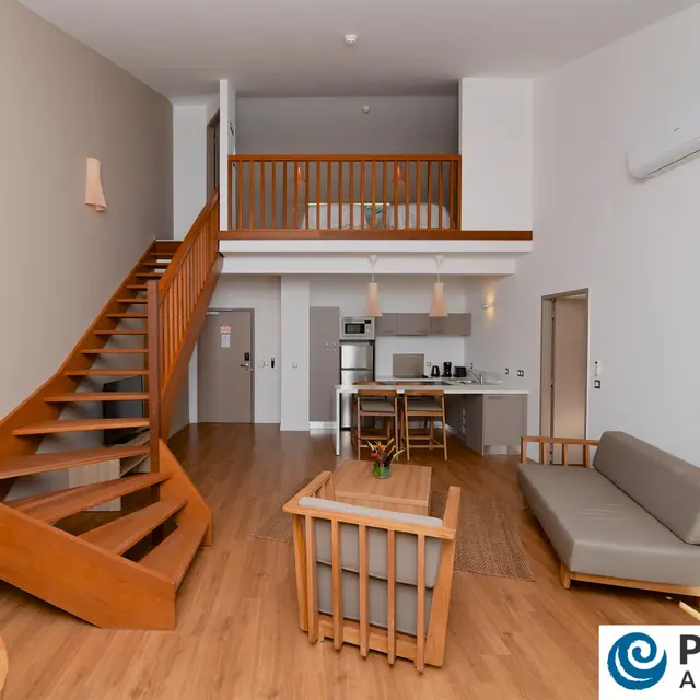Intérieur duplex Pacifik Appartels