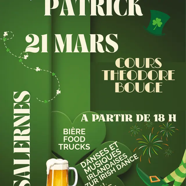 Fête de la Saint Patrick_Salernes