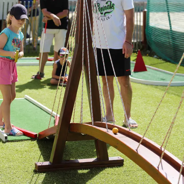 Mini golf des Bains