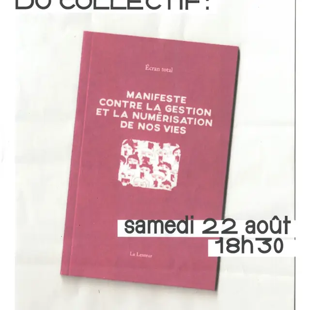 Librairie du Caïros: Rencontre avec le collectif Ecran total_Saorge
