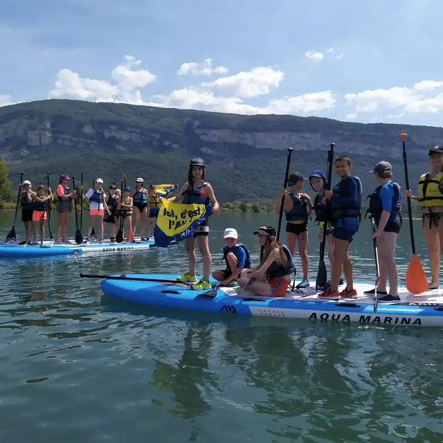 Stand-up paddle avec Nauticlub