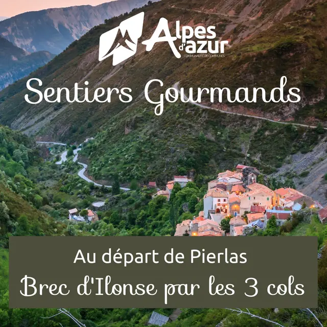 Itinéraire SG_Pierlas_Brec Ilonse par 3 Cols